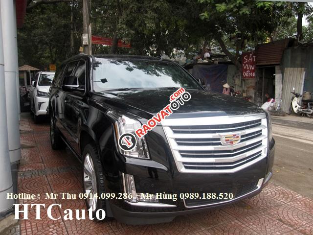 Xe Cadillac Escalade Platium model 2016, màu đen-2