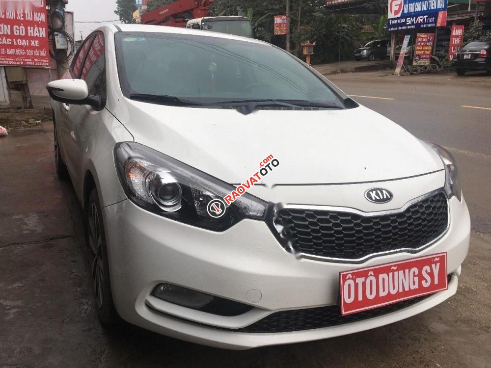 Cần bán xe Kia K3 1.6 MT năm 2015, màu trắng số sàn-4