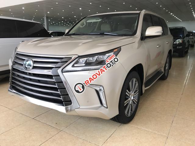 Bán Lexus LX 570 5.7 AT 2016 xuất Mỹ, màu vàng cát. LH 0904927272-2