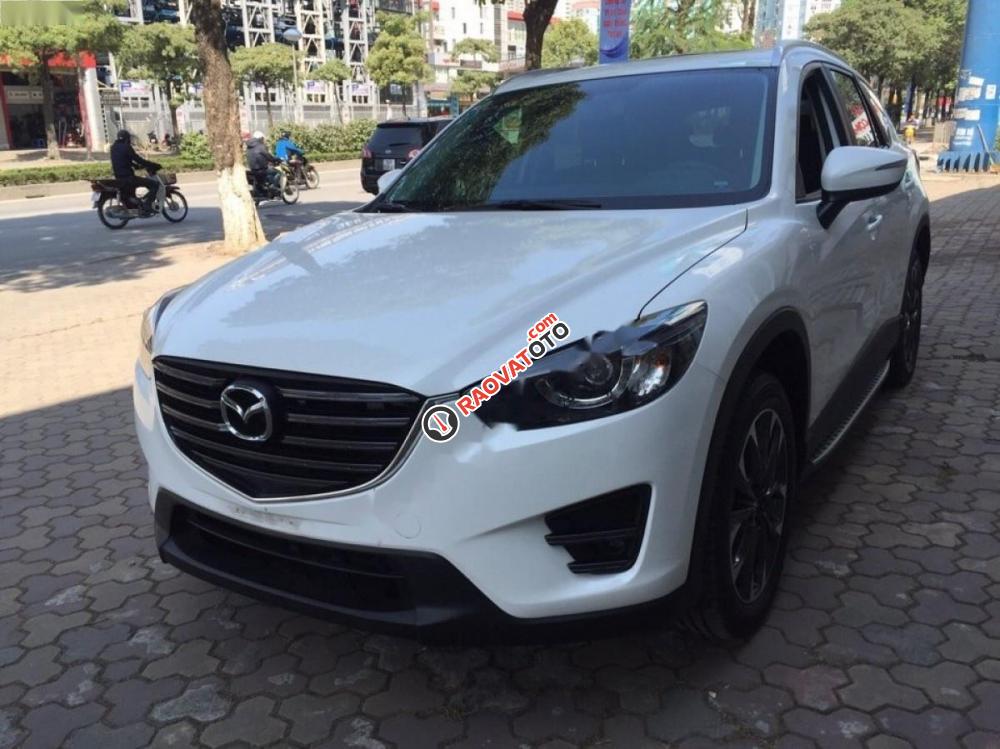 Cần bán xe Mazda CX 5 2.5 AT 2016, màu trắng, 900tr-1