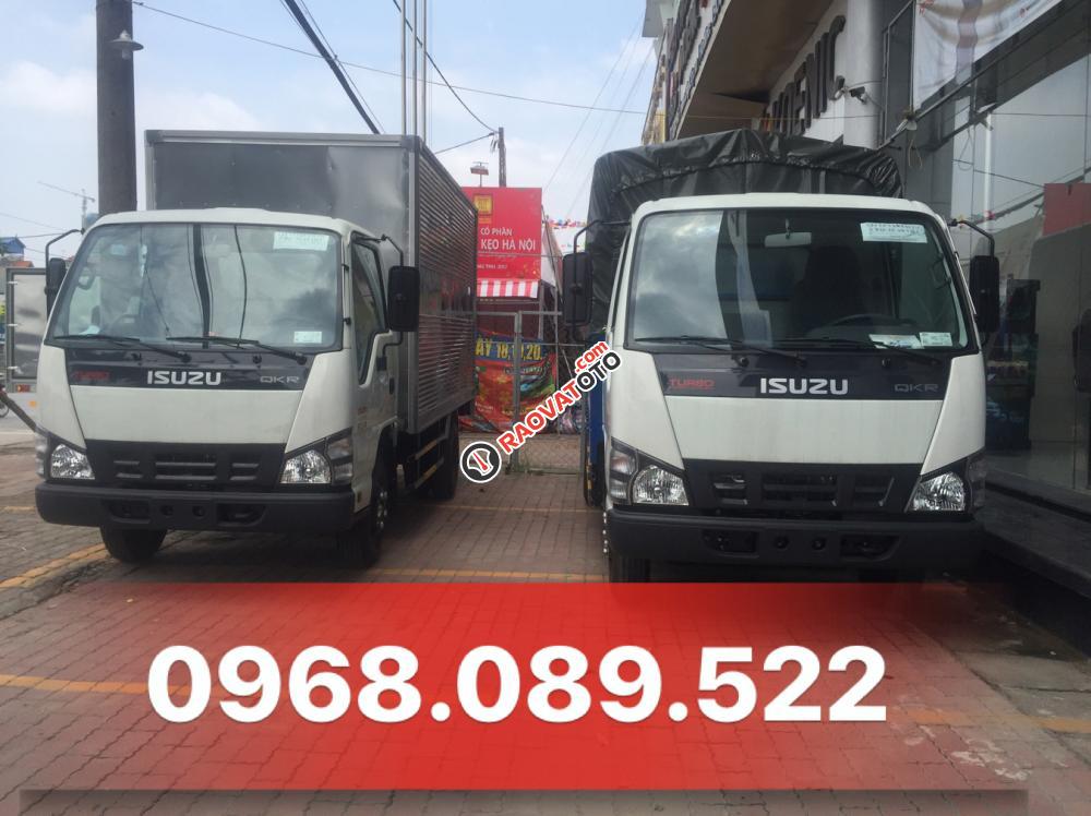 Bán xe tải Isuzu QKR55H 1.9 tấn giá tốt. Có xe giao ngay, hỗ trợ trả góp, LH 0968.089.522-0