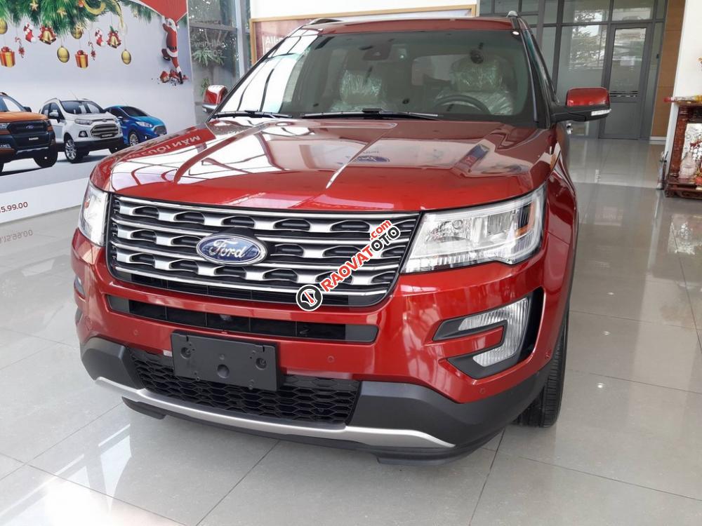 Bán Ford Explorer Limited Ecoboost thế hệ mới của 2017, giá tốt nhất tại Showroom, xe nhập giao ngay-0