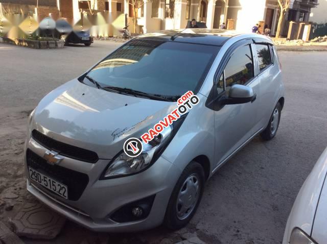 Chính chủ bán Chevrolet Spark Van đời 2017, màu bạc-1