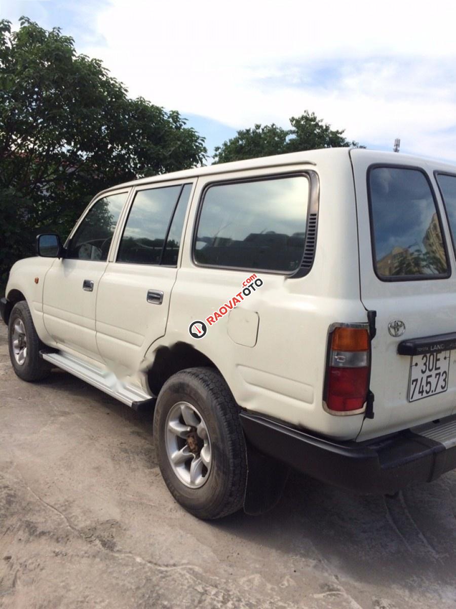 Cần bán Toyota Land Cruiser 4.5 MT 1995, màu trắng, nhập khẩu, 155tr-9