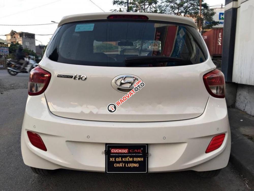 Cần bán xe Hyundai Grand i10 1.0 MT năm 2016, màu trắng, nhập khẩu, 355tr-8