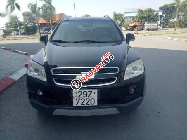 Bán xe Chevrolet Captiva sản xuất 2007, màu đen-0