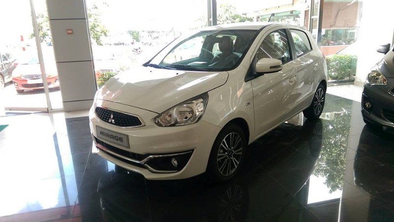 Bán Mitsubishi Mirage năm 2017, màu trắng, nhập khẩu chính hãng-2