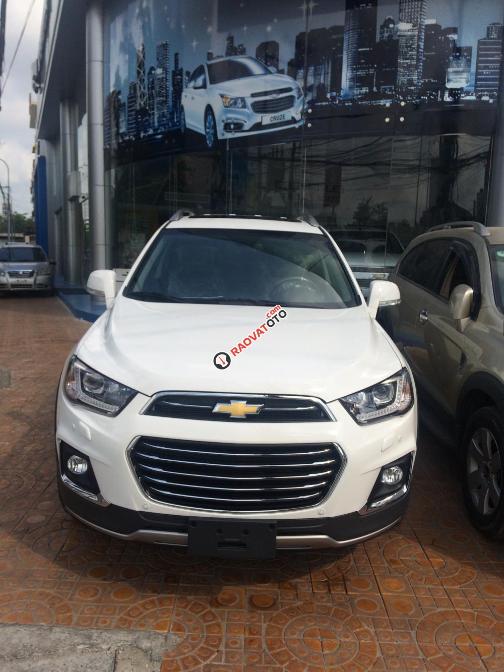 Bán xe Chevrolet Captiva Revv, 7 chỗ, màu trắng, ưu đãi giá tốt, LH: 0945.307.489 Huyền Chevrolet-0