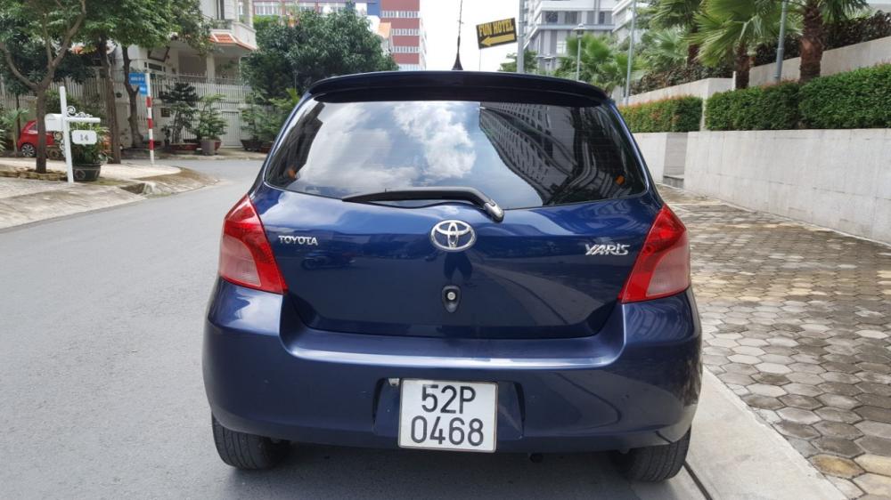 Cần bán lại xe Toyota Yaris sản xuất 2007, màu xanh lam, nhập khẩu chính hãng, 355tr-4