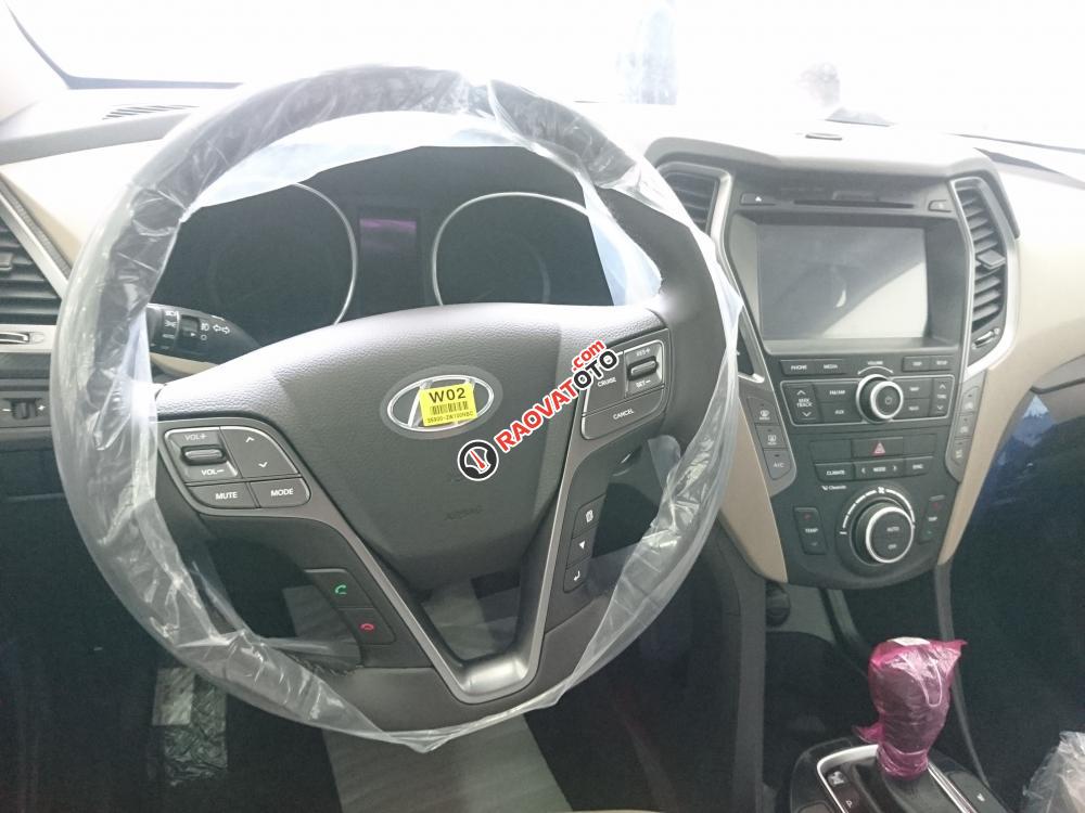 Hyundai Santa Fe máy xăng SX 2018 màu trắng, các phiên bản giao ngay, khuyến mãi lớn, cam kết giá tốt nhất-6