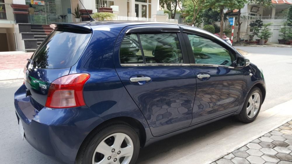 Cần bán lại xe Toyota Yaris sản xuất 2007, màu xanh lam, nhập khẩu chính hãng, 355tr-2