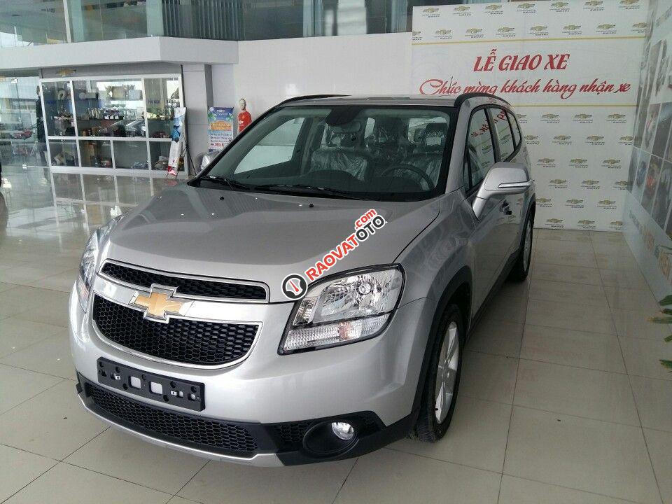 Bán xe Chevrolet Orlando LTZ, 7 chỗ, màu bạc, ưu đãi giá tốt, LH: 0901027102 Huyền Chevrolet-0