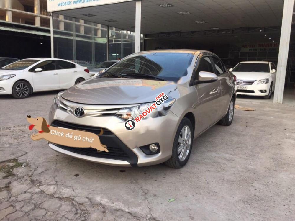 Bán Toyota Vios 1.5E đời 2016 đẹp như mới-1