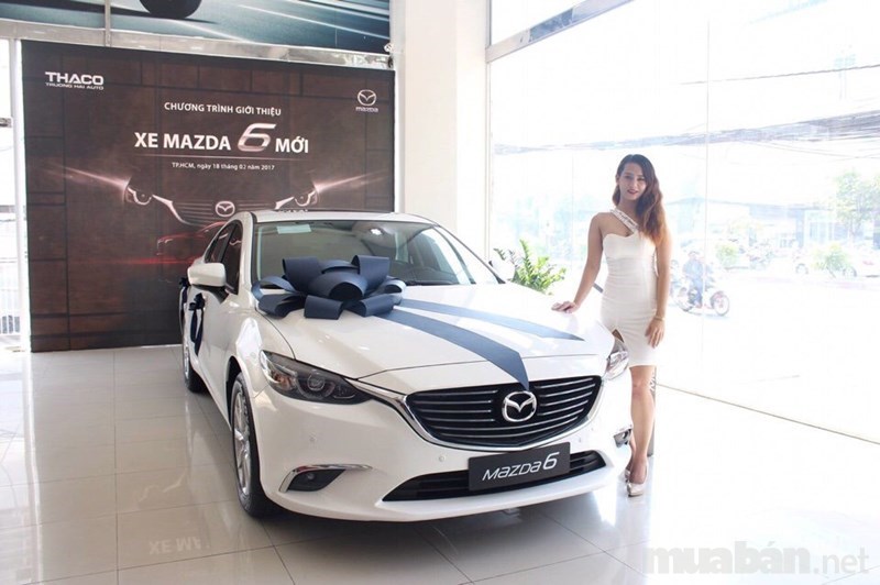 Bán ô tô Mazda 6 đời 2016, màu trắng, nhập khẩu nguyên chiếc, giá tốt-0