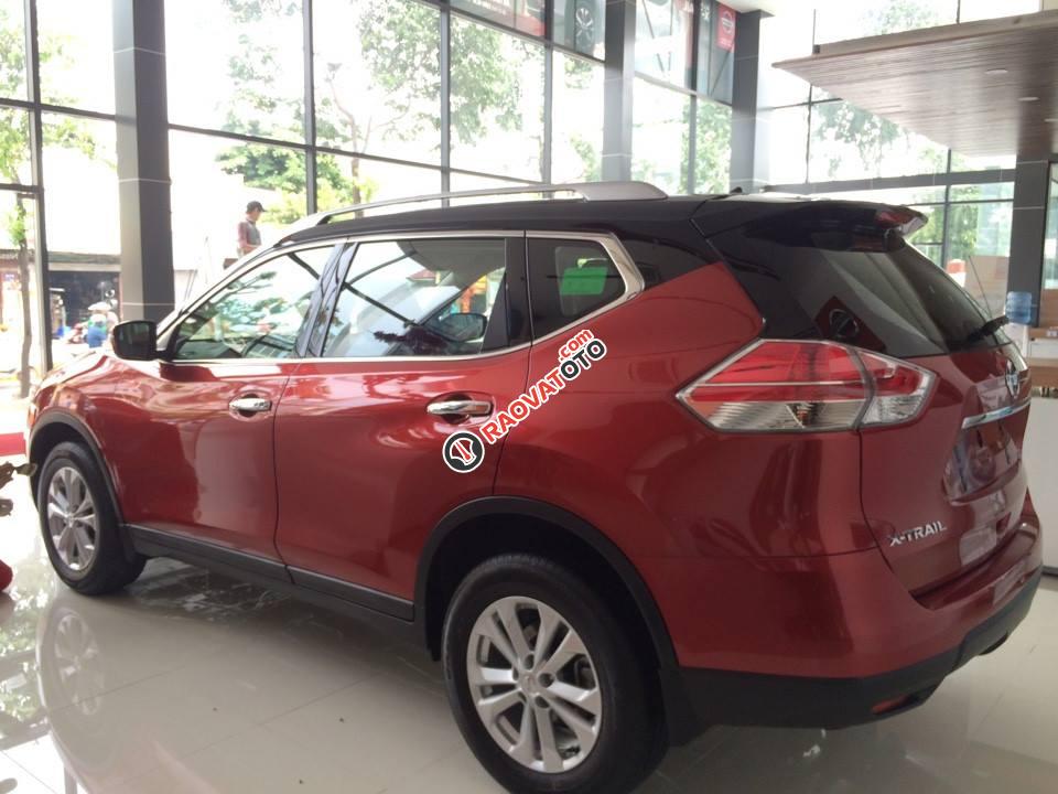 Nissan Quảng Bình bán xe X-trail 2.0 Mid Premium 2018, màu đỏ, ưu đãi sốc. Lh 0911.37.2939-2