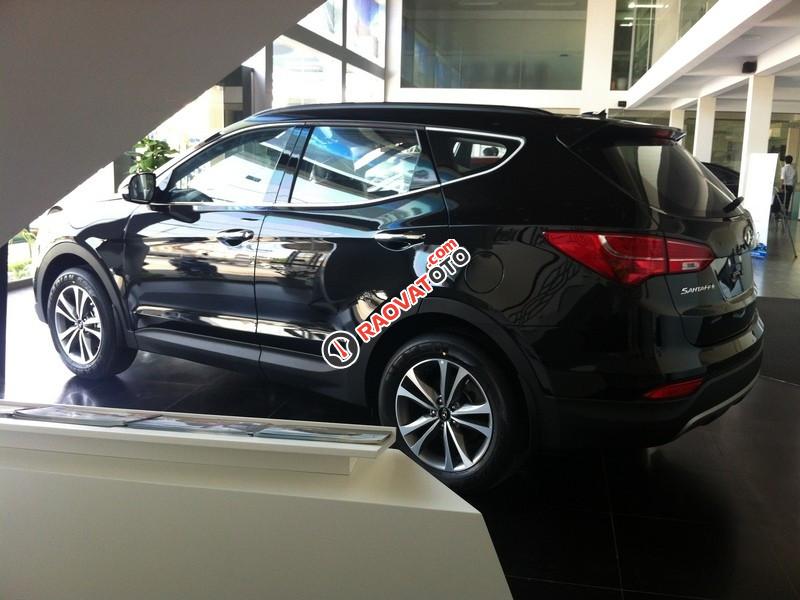 Cần bán xe Hyundai Santa Fe đời 2018, màu đen, bán bằng mọi giá: 0961917516-6