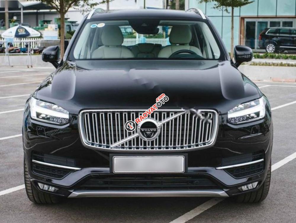 Bán Volvo XC90 T6 Inscription năm 2017, màu đen, nhập khẩu nguyên chiếc số tự động-2