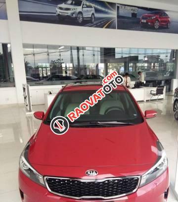 Bán Kia Cerato đời 2017, màu đỏ-1