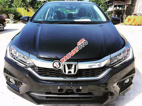 Bán Honda City top đời 2017, màu đen, khuyến mại giá tốt. LH: 0985276663-0