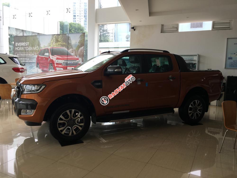 Bán Ford Ranger Wiltrak 2.2 AT 4x2 màu cam, giao xe ngay tại An Đô Ford, hỗ trợ trả góp hơn 80%-2