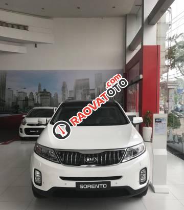 Bán xe Kia Sorento đời 2017, màu trắng -0