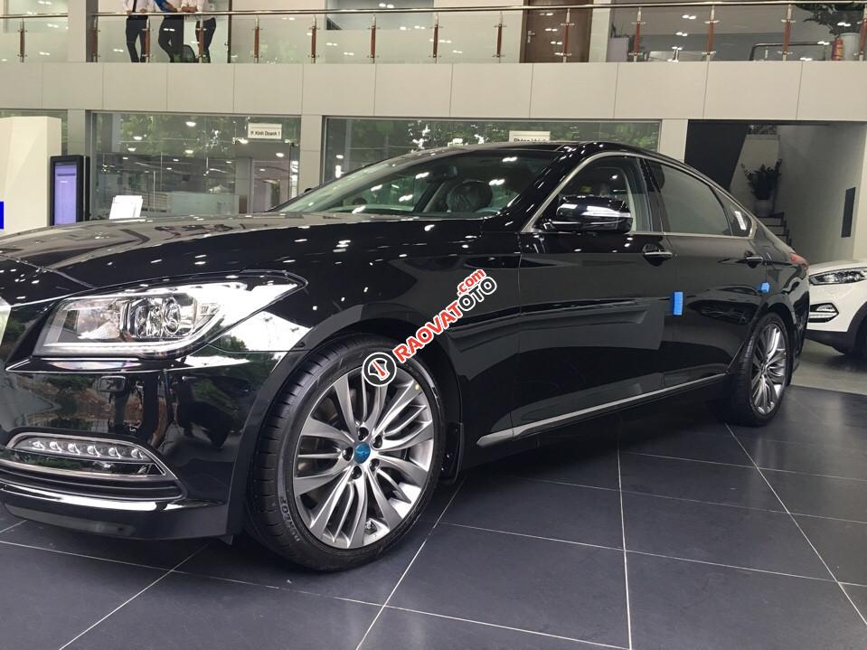 Cần bán Hyundai Genesis G80 2017, màu đen, xe nhập, giá xe thương lượng: 0961917516-2