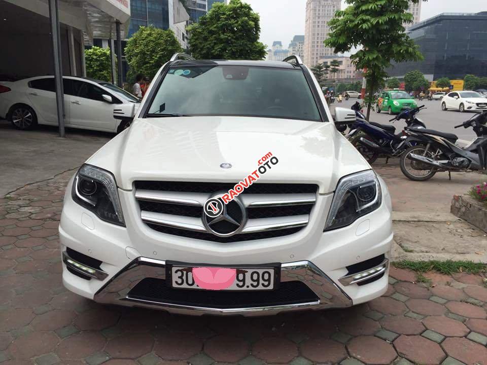 Bán ô tô Mercedes GLK 250 AMG 2014, màu trắng, chính chủ cực chất-0