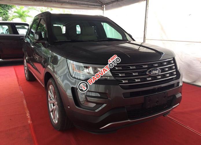 An Đô Ford - Bán Ford Explorer 2.3L Ecoboost đời 2017, hỗ trợ trả góp hơn 80%-0