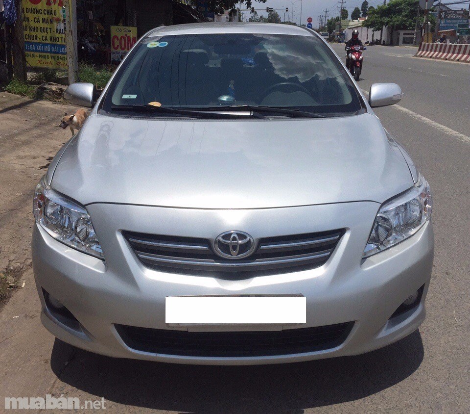 Bán Toyota Corolla altis đời 2008, màu bạc, nhập khẩu -0