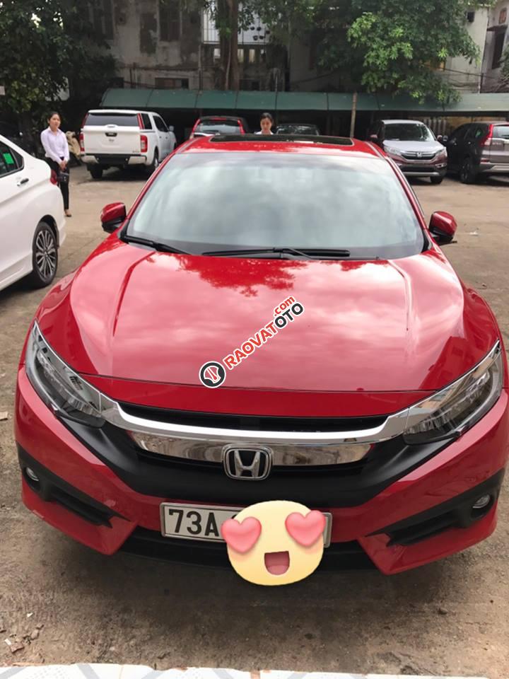 Bán Honda Civic 1.8 mới đời 2018, màu đỏ, xe nhập có sẵn, giá rẻ nhất thị trường-0