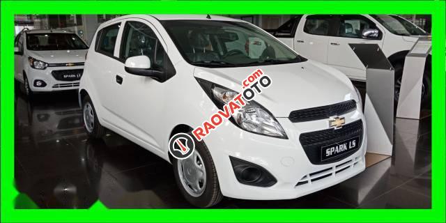 Bán xe Chevrolet Spark đời 2017, màu trắng -4