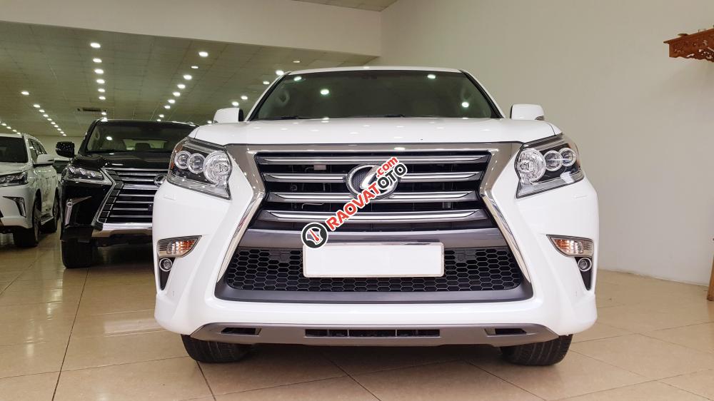 Bán Lexus GX 460 sản xuất 2015, màu trắng, nhập khẩu nguyên chiếc-0