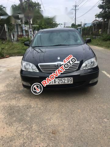 Chính chủ bán Toyota Camry đời 2003, màu đen-0