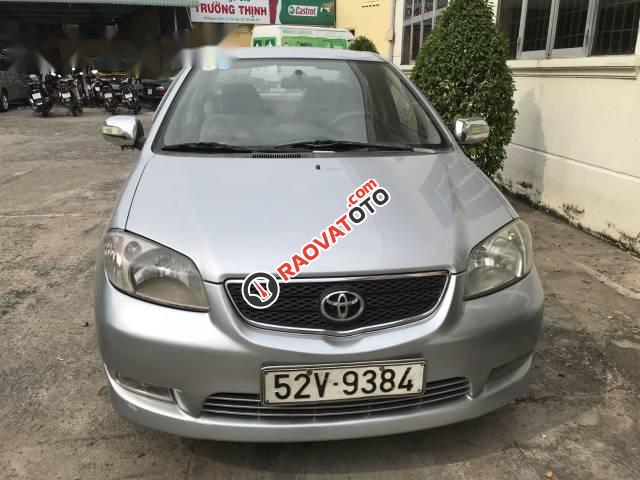 Bán ô tô Toyota Vios năm 2003, màu bạc  -1