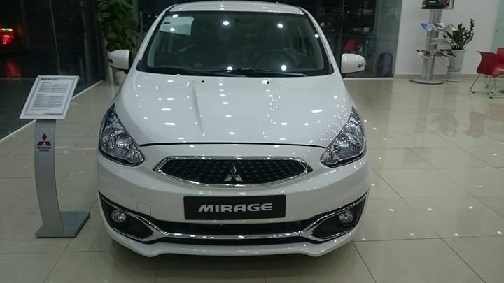 Bán Mitsubishi Mirage năm 2017, màu trắng, nhập khẩu chính hãng-20