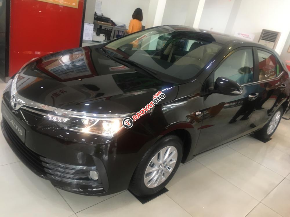 Bán Toyota Corolla Altis E CVT , màu đen-2