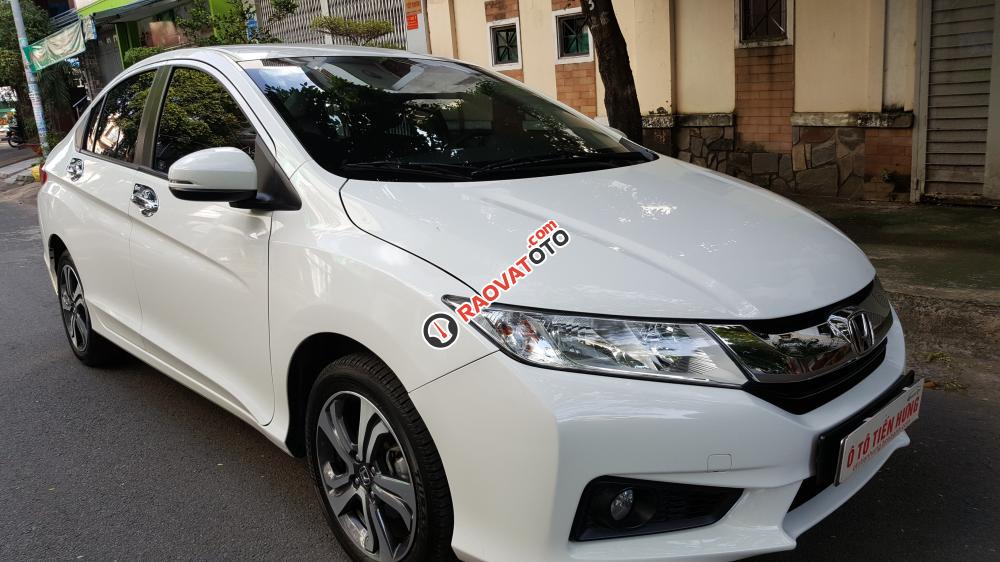 Bán xe Honda City 1.5 ivtec đời 2015, số tự động màu trắng vòn mới 98%-2