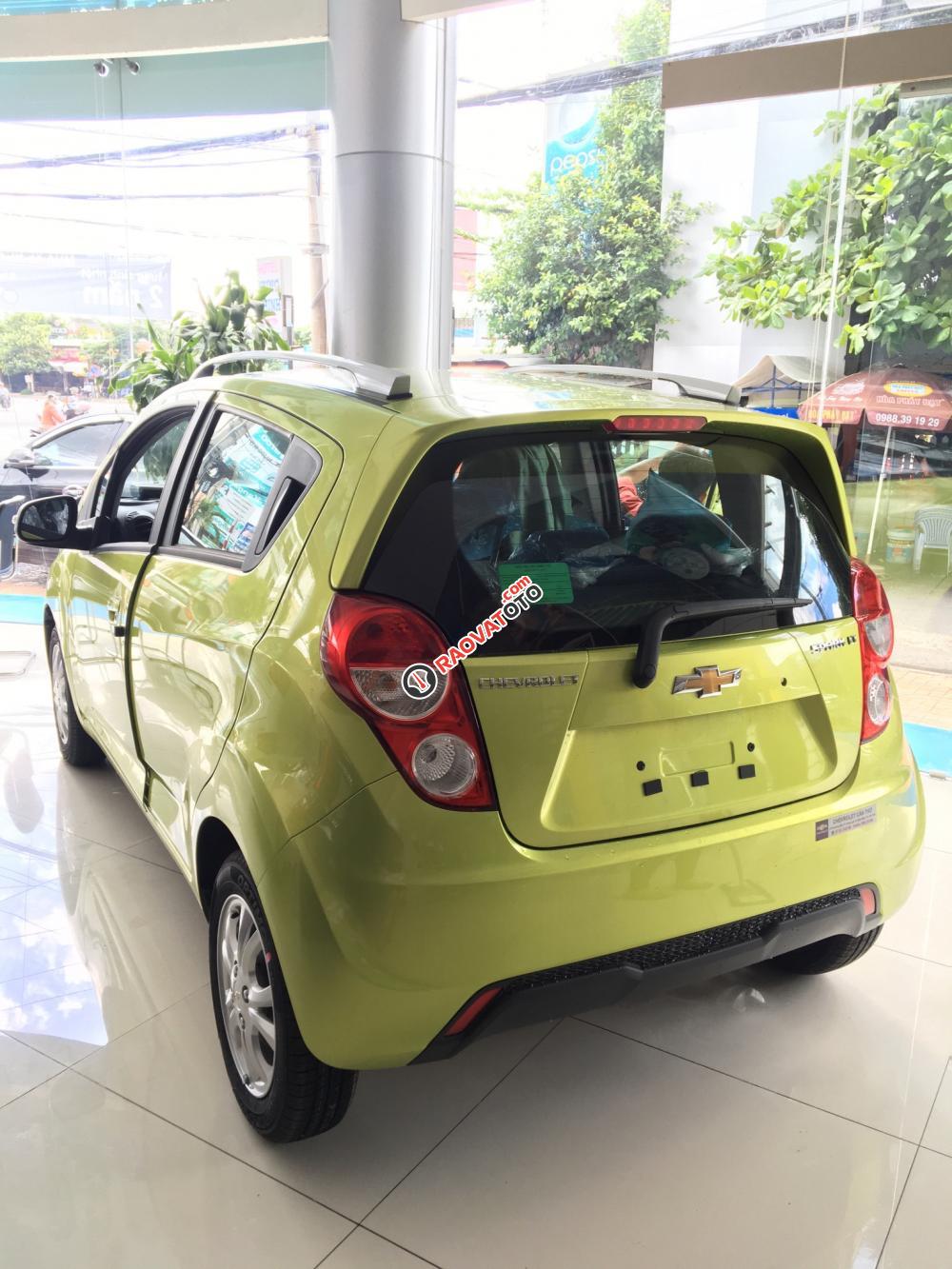 Chevrolet Spark LT 1.2L màu xanh lá, mua xe trả góp, lãi suất ưu đãi- LH: 090.102.7102 Huyền Chevrolet-1