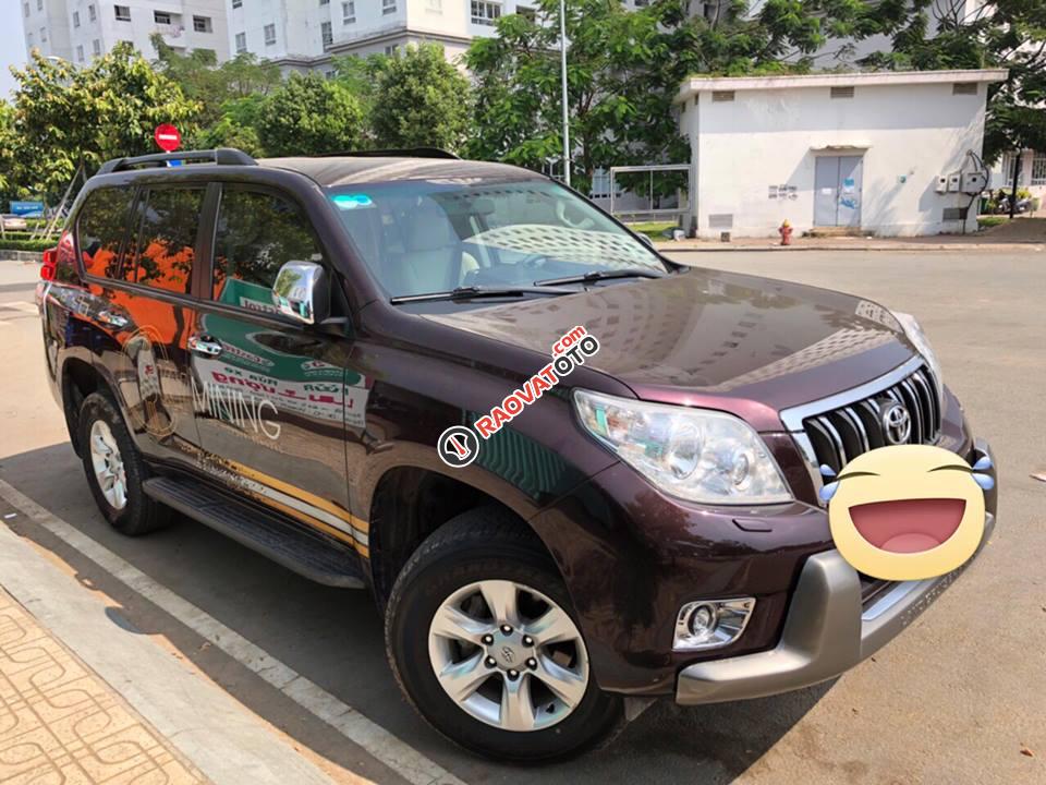 Cần bán Toyota Prado Landcruise TXL 2010, màu đỏ mận, nhập khẩu-3