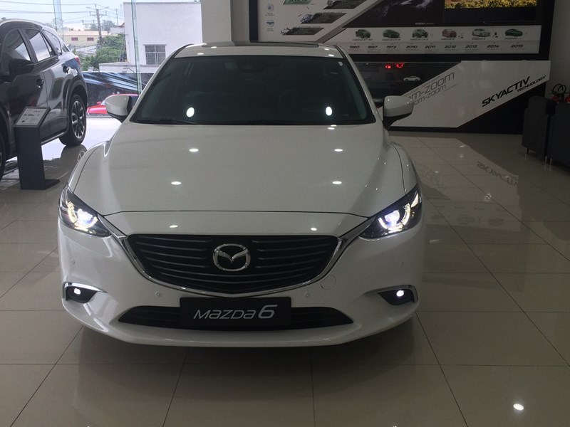 Bán ô tô Mazda 6 đời 2016, màu trắng, nhập khẩu nguyên chiếc, giá tốt-3