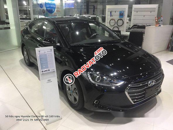 Bán xe Hyundai Elantra đời 2017, màu đen-5