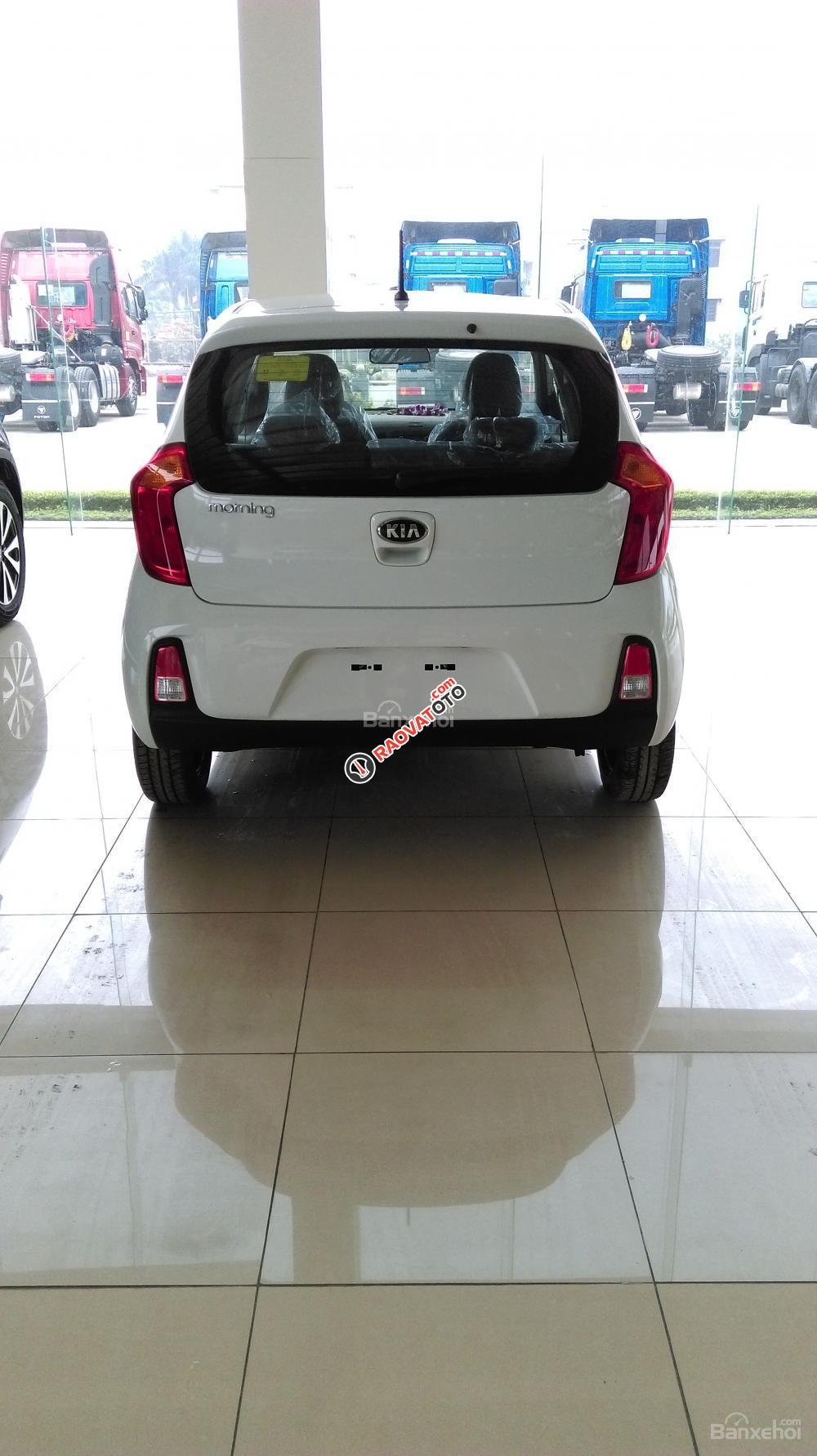 Bán xe Kia Morning EXMT đời 2018, màu trắng, 299tr-2