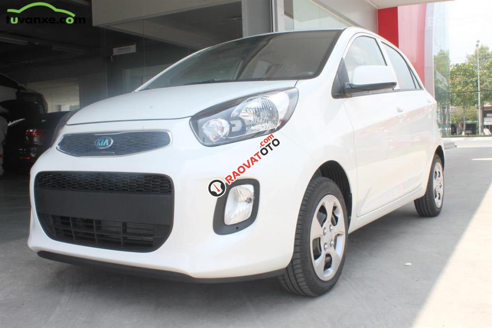 Bán xe Kia Morning EXMT đời 2018, màu trắng, 299tr-0