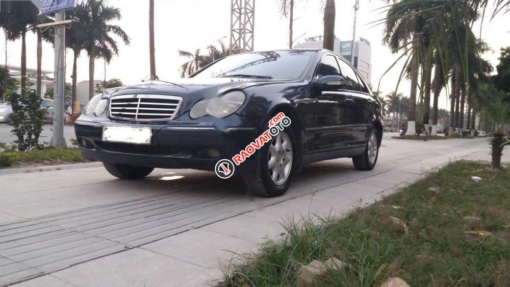 Cần bán gấp Mercedes C200 Kompressor AT năm 2001, màu đen, 158 triệu-3