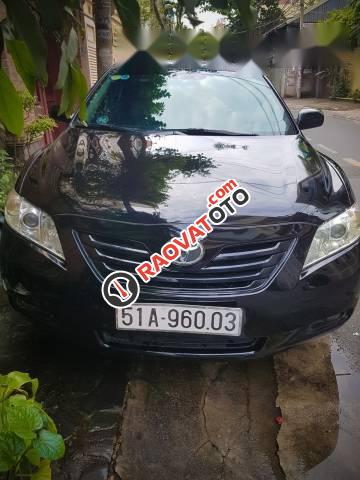 Bán Toyota Camry LE đời 2008, màu đen-1