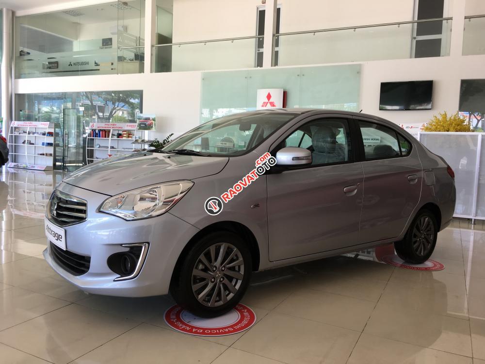 Mừng xuân Mitsubishi Attrage, màu bạc, nhập khẩu nguyên chiếc, bao hồ sơ khó, LH: Đông Anh 0931911444-3