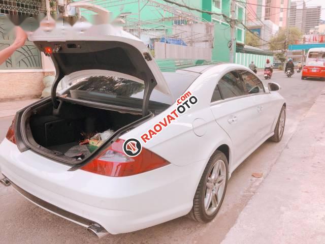 Bán xe Mercedes CLS 500 đời 2006, màu trắng, nhập khẩu  -3