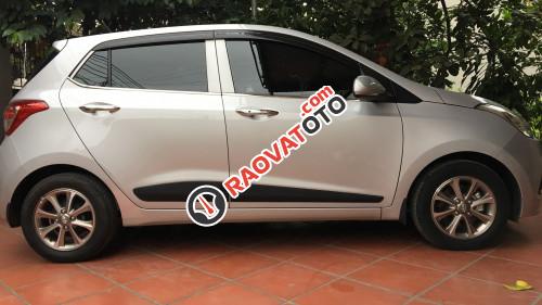 Bán xe Hyundai Grand i10 1.0AT đời 2016, màu bạc, 380 triệu-2