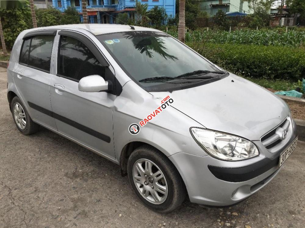 Bán xe Hyundai Getz 1.4 AT sản xuất 2009, màu bạc, xe nhập số tự động, giá chỉ 265 triệu-4