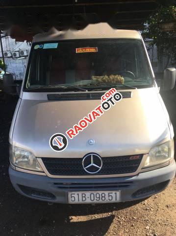 Bán ô tô Mercedes Sprinter 313 đời 2008, màu bạc xe gia đình, giá tốt-0